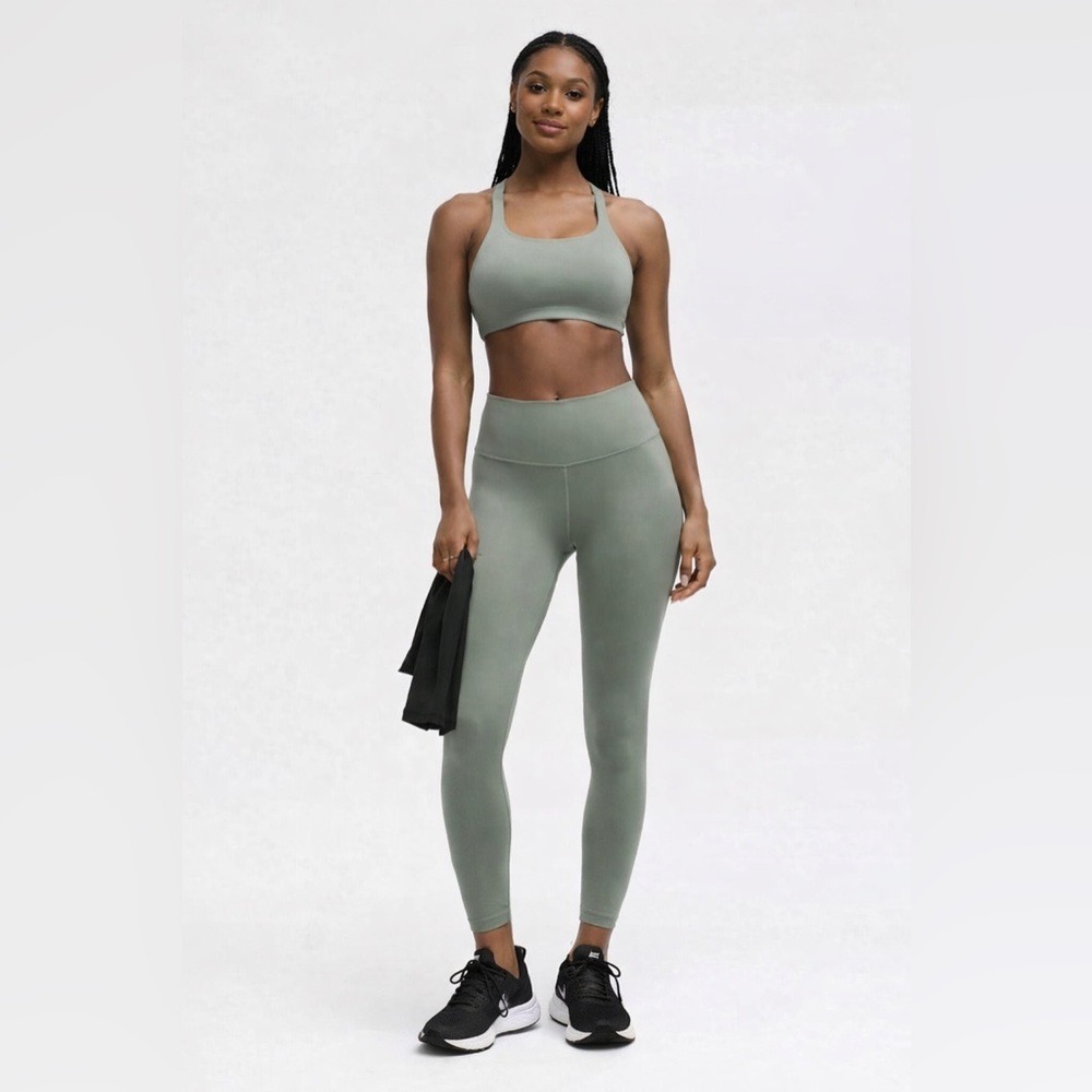 Lululemon Wunder Train High-Rise Tight 25" New with tag. ColourWillow Leaf.